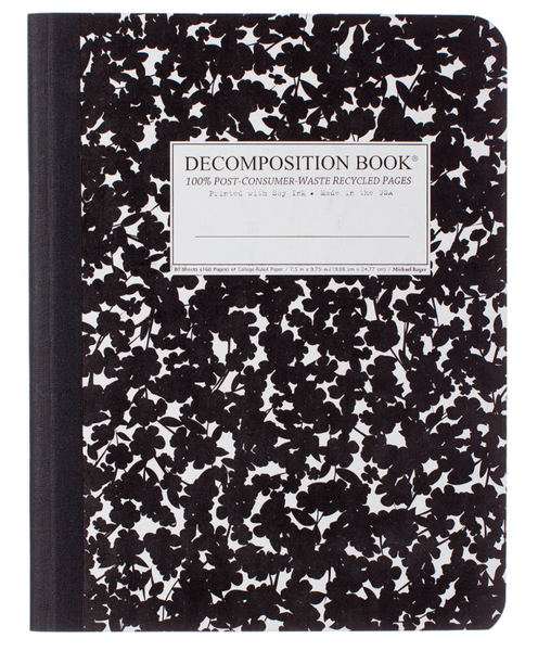 Decomposition Notebooks LARGE / RULED