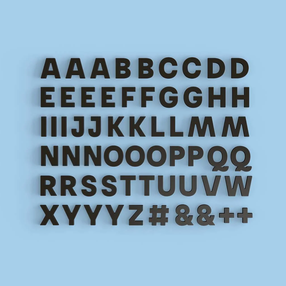 Wordbits Alphabet Magnets