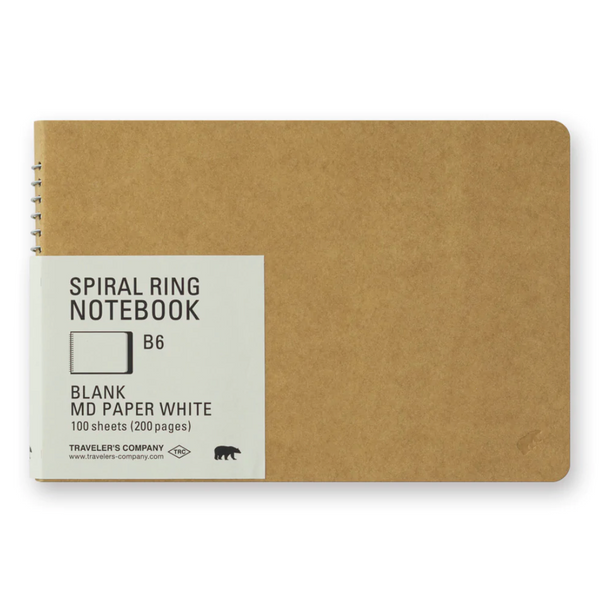 Travellers Company Spiral Ring Notebooks / B6