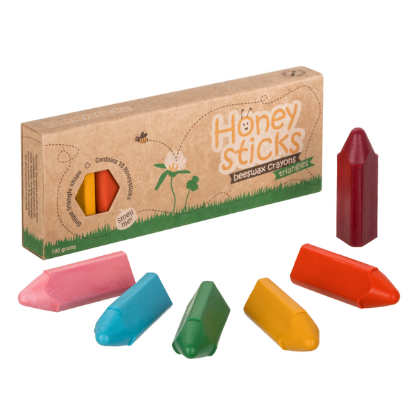 Honeysticks Triangle Crayons 10pk