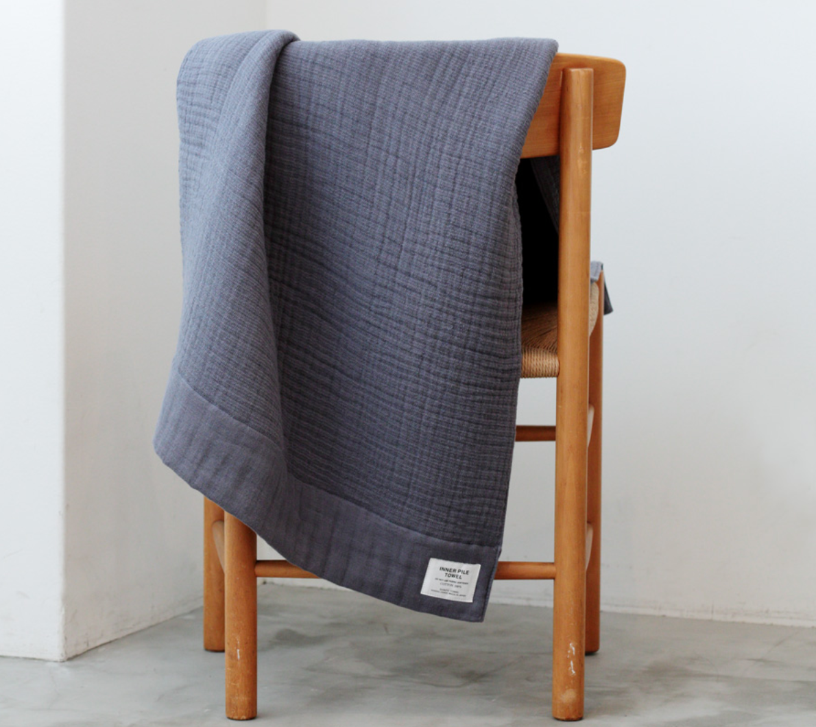 Shinto Towels Inner Pile | NAVY BLUE