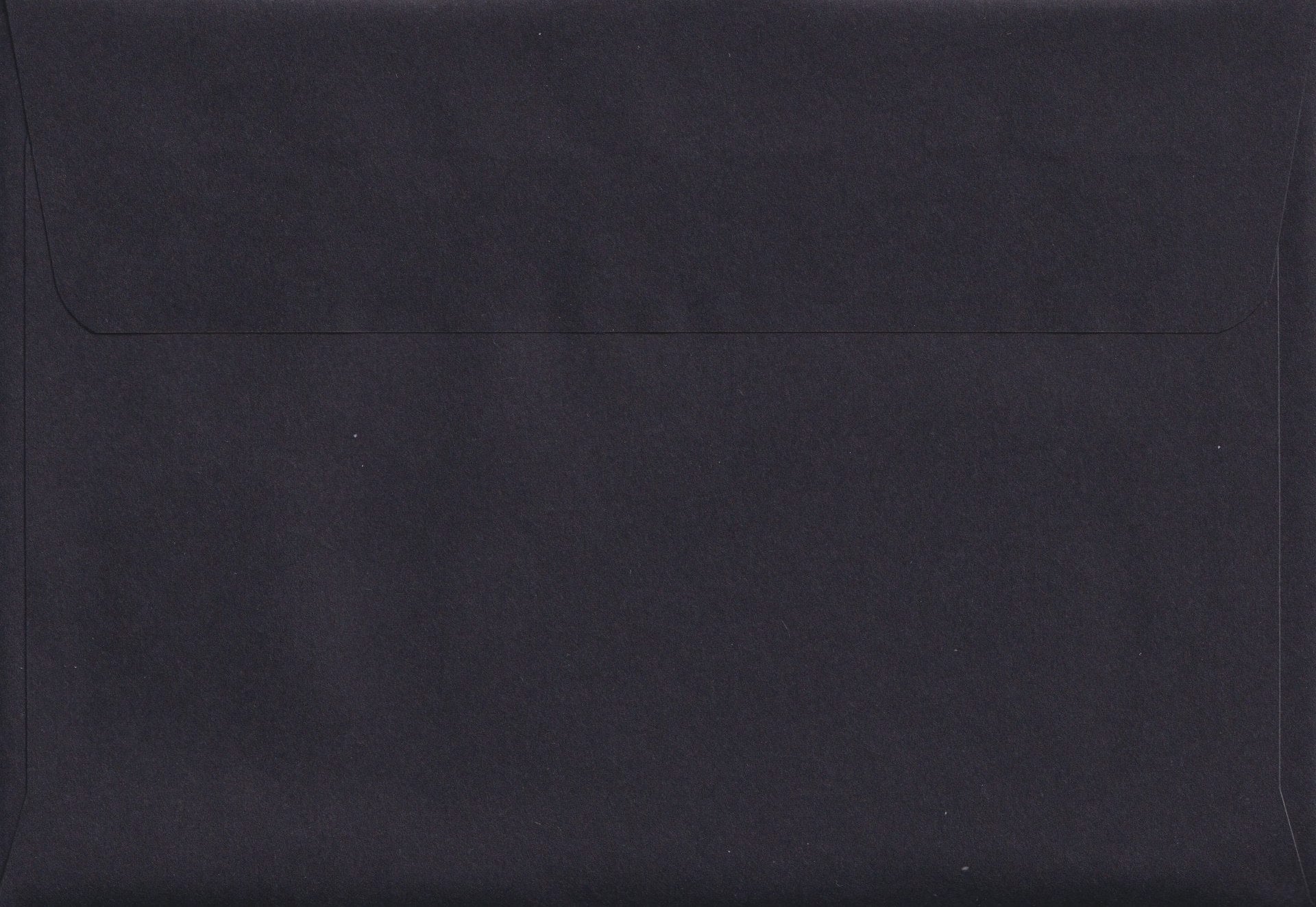 Black C6 envelope