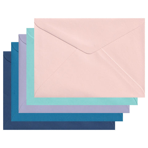 Colourful C6 envelopes