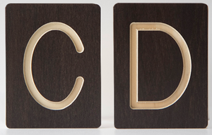 Wooden Letters