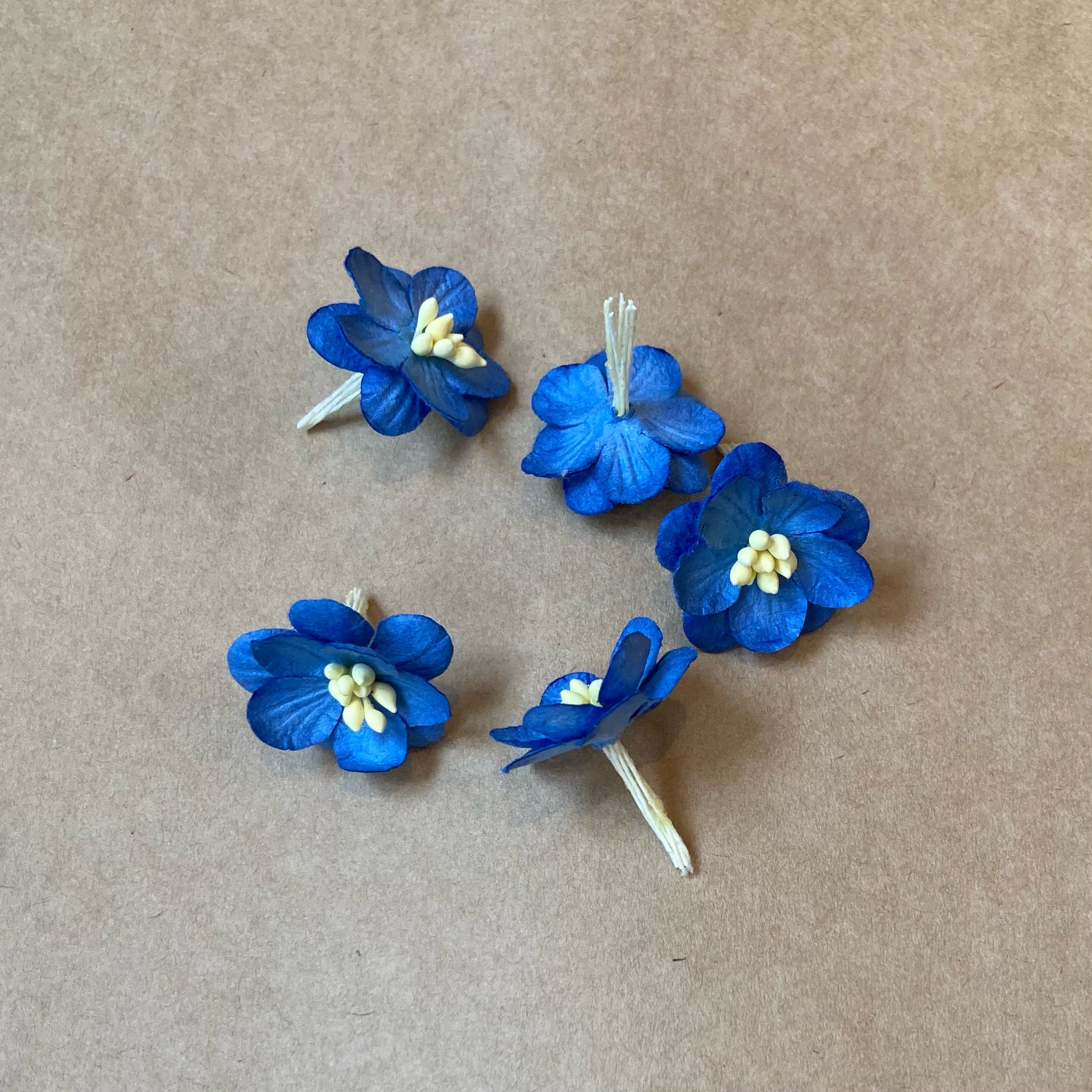 Paper Blossoms / Blue