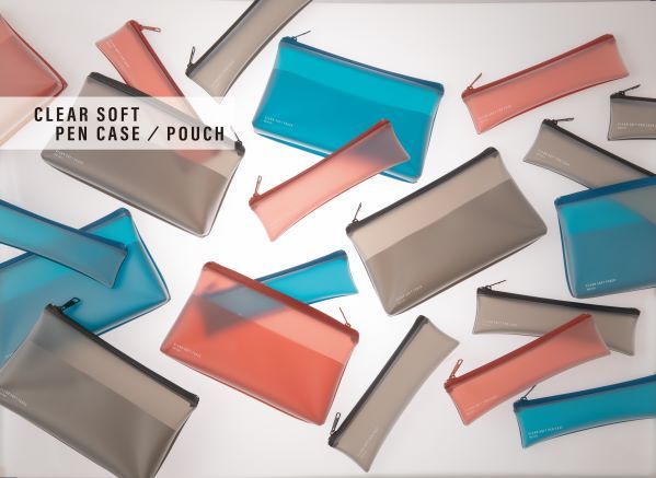 Midori Clear Soft Pouch | A5